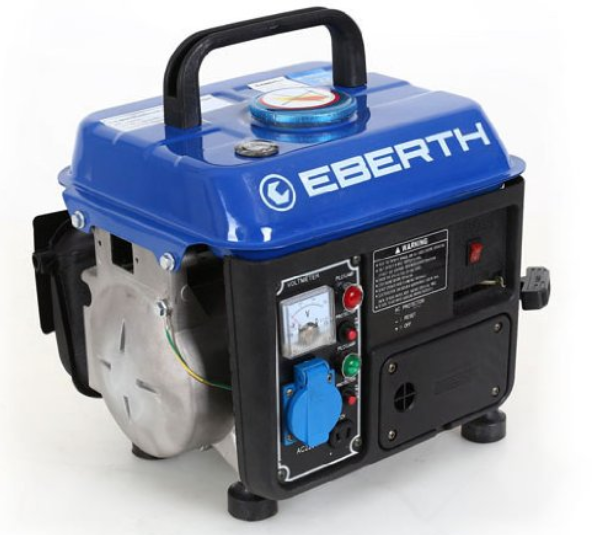 EBERTH 2 PS Benzin 750 Watt Stromerzeuger Notstromaggregat